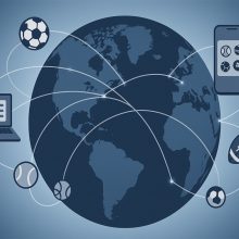 Globe Connecting Countries With Phone Computer and Sports for Offshore Betting Case Study