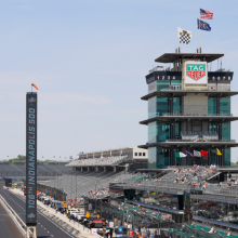 Indianapolis 500 Race Front Straightaway
