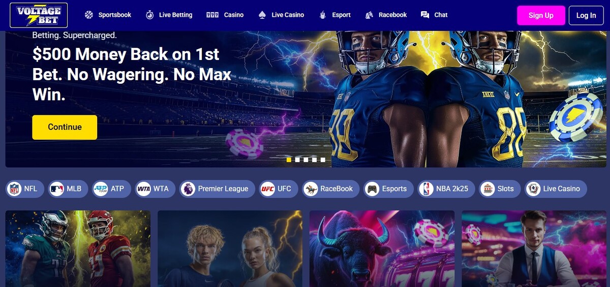 Voltage Bet Screenshot